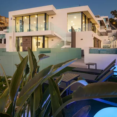 别墅 B With Priv, Heated Pool And Ocean View The View Tenerife 阿德耶