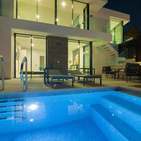 Вілла B With Priv, Heated Pool And Ocean View The View Tenerife Адехе