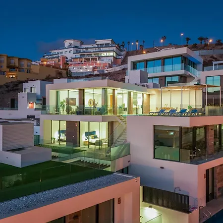 B With Priv, Heated Pool And Ocean View The View Tenerife Вілла