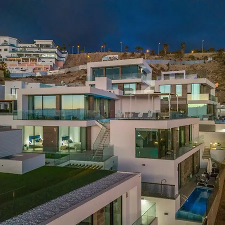 Βίλα B With Priv, Heated Pool And Ocean View The View Tenerife Costa Adeje (Tenerife)